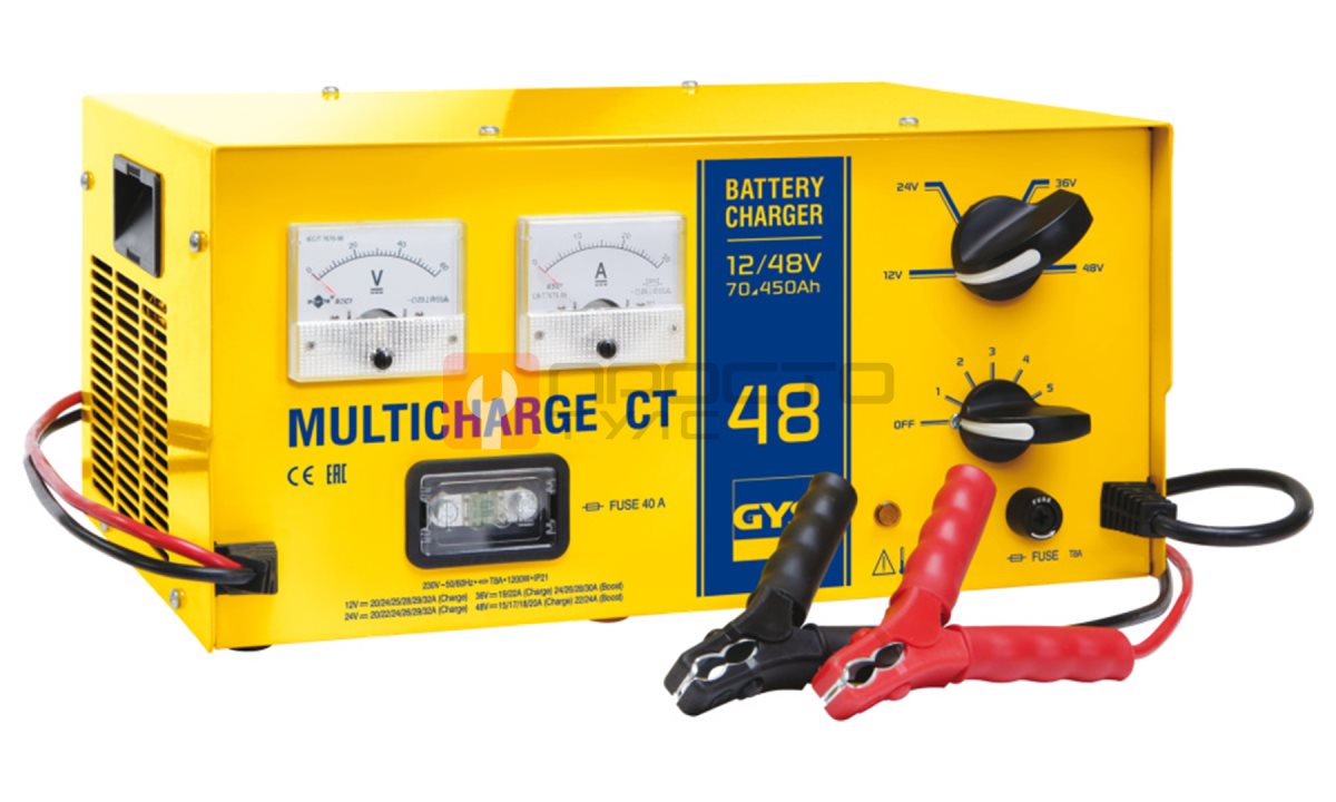  MULTICHARGE CT 48 Зарядное устройство 12/24/36/48 V арт.026087 (0)