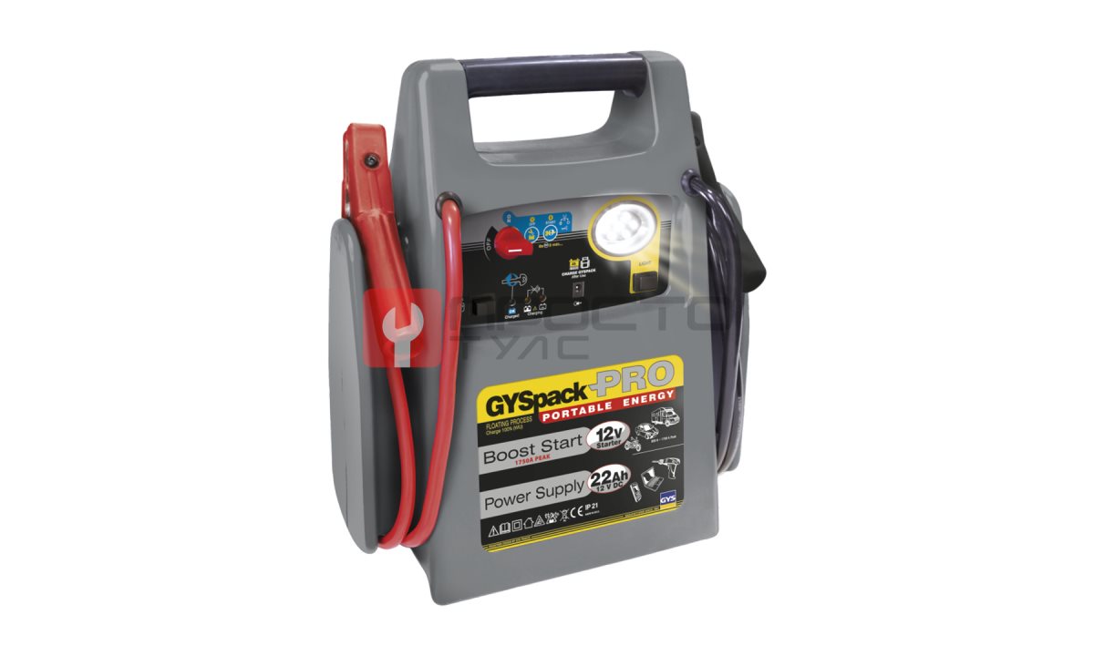  GYSPACK PRO Пусковое устройство автономное, внутренняя АКБ 22Ah 12V (0)