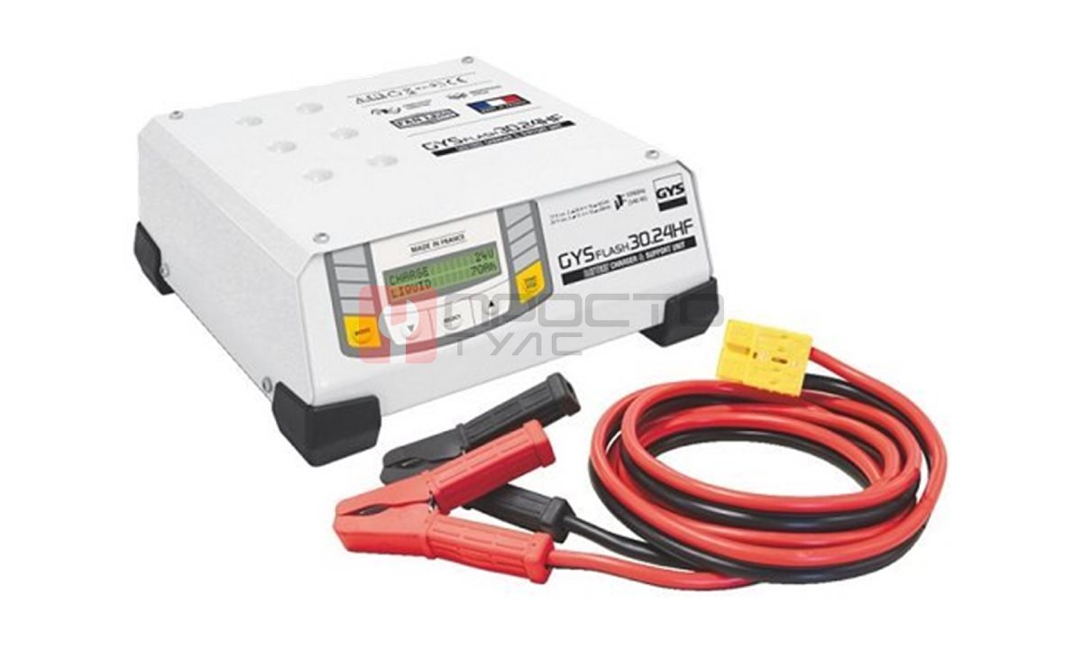  Устройство зарядное инверторное GYSFLASH 30.24HF (10-200 / 10-400 Ач) (0)