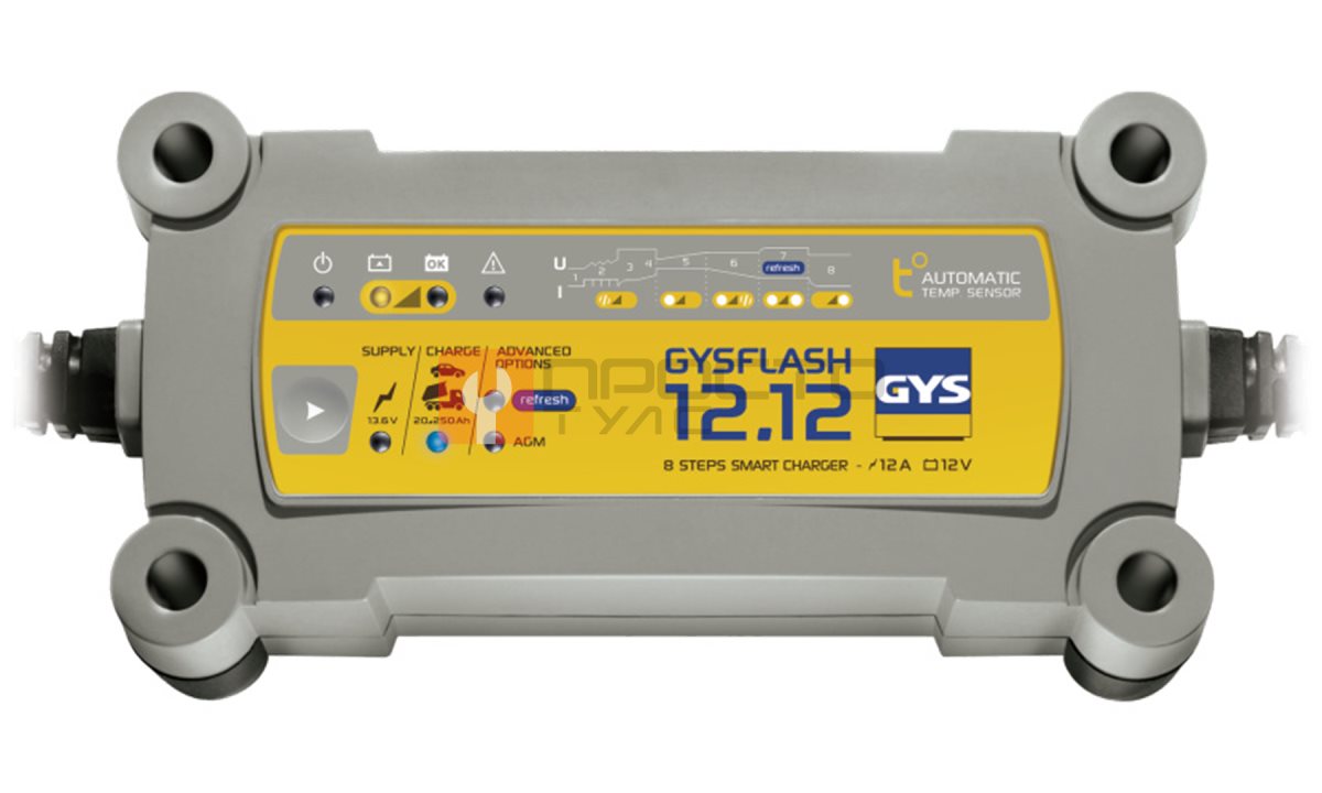  GYSFLASH 12.12 Зарядное устройство 12В, (029392) (0)