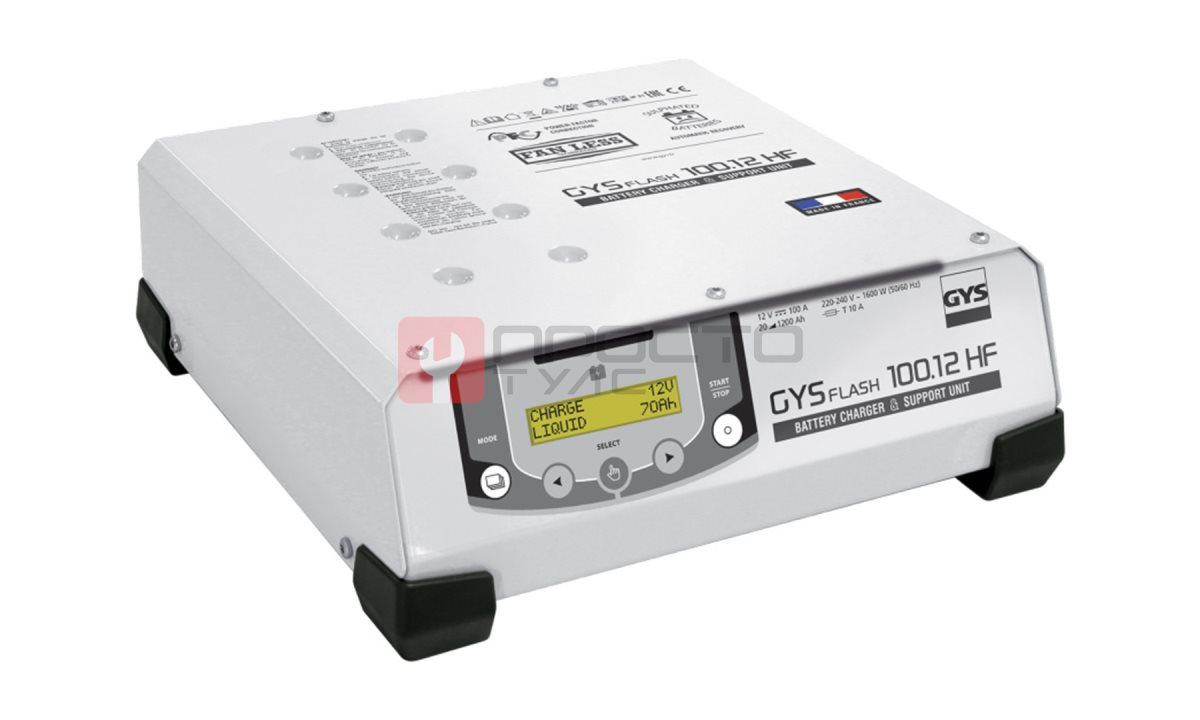  Зарядное устройство GYS Gysflash 100-12 HF (5 м кабель) (029415) (0)