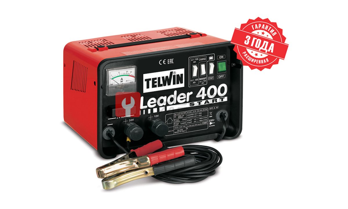  Пуско-зарядное устройство TELWIN, LEADER 400 START 230V 12-24V (0)