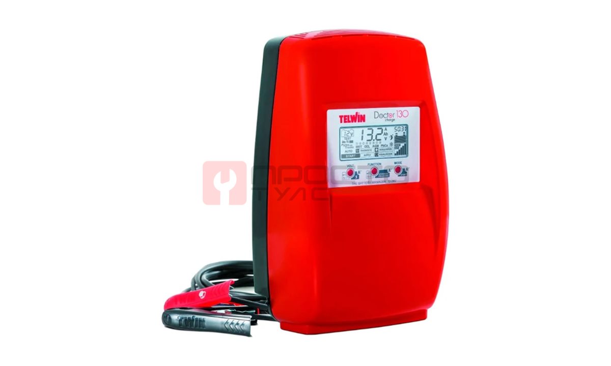  Пуско-зарядное устройствоDOCTOR CHARGE 130 230V 12V/24V, TELWIN, 807599 (0)