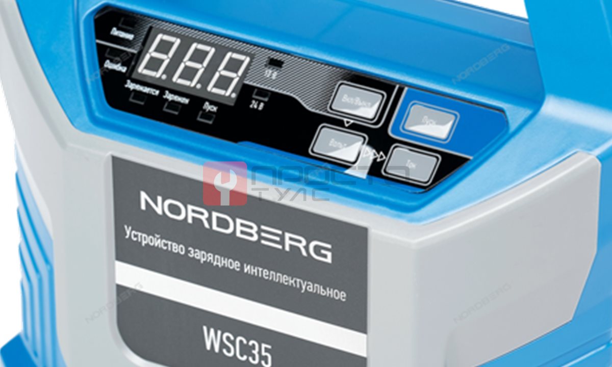  NORDBERG УСТРОЙСТВО WSC35 зарядное интеллектуальное 12/24V макс ток 15A (1)