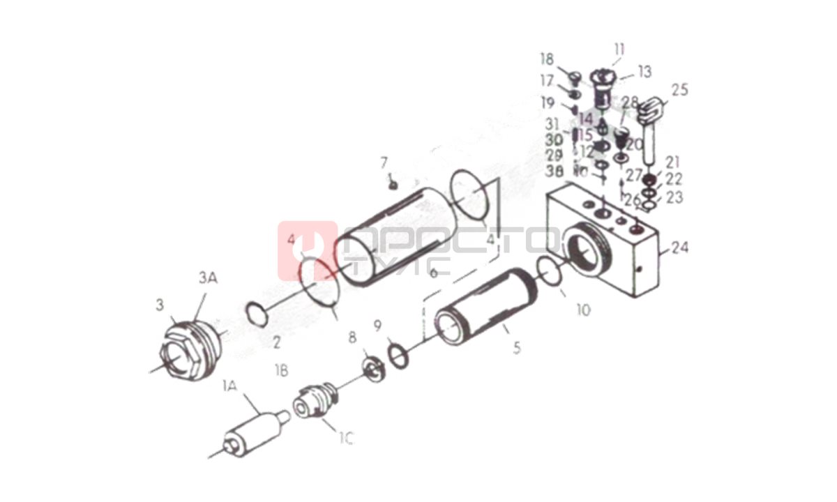  Ремкомплект T31202 T31202/SS (1)
