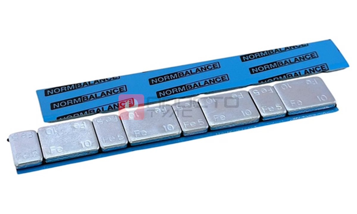  Груза адгезивные FE-080 5-10 гр (Синий скотч) (Zn) (100 шт.) (0)