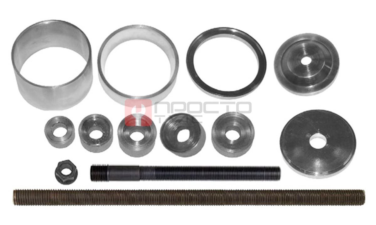  Набор дополнительной оснастки для замены нарезных и 3D сайлентблоков, Wallmek, 03-00009-22/32T (0)