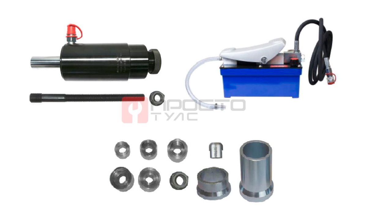  Выпрессовщик сайлентблоков 22 т Wallmek, 03-00009-22PC (0)