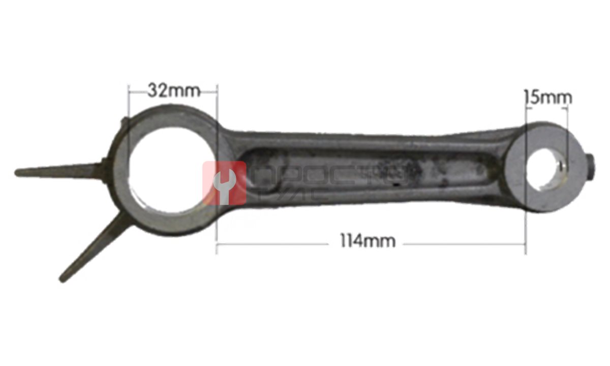  Алюминиевый шатун компрессора 15*32*114(138) (0)