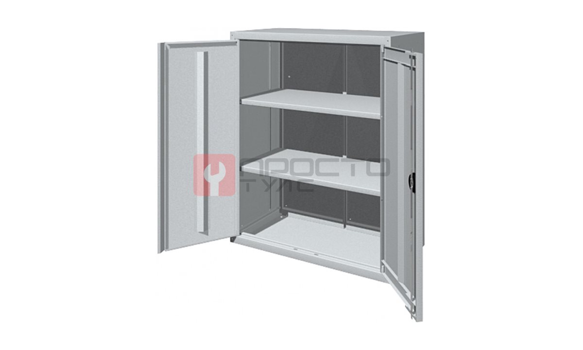  Шкаф архивный с 2 полками 950х500х1170 мм, FERRUM, 03.521(1170)-7035 (0)