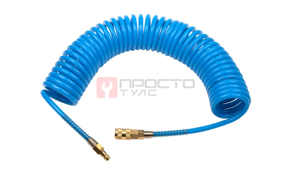  GARWIN PRO 808750-0610-10 Шланг полиуретан (PU) 10*6, витой, 10 м, синий, БРС в комплекте (0)