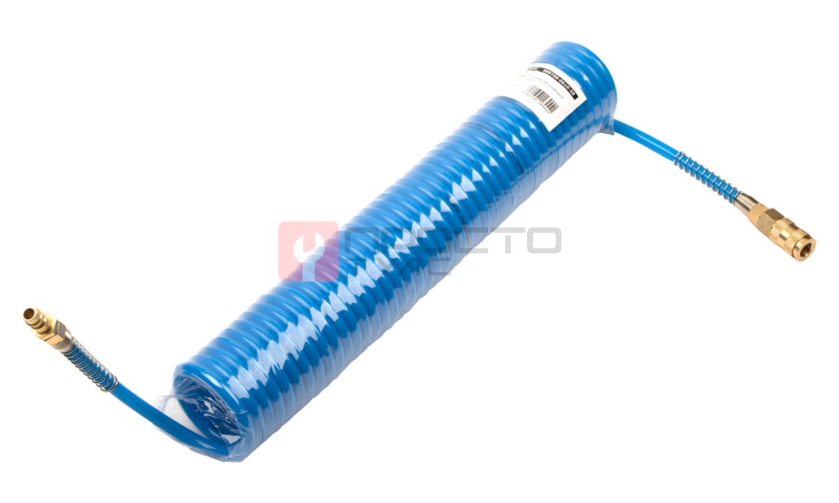  GARWIN PRO 808750-0610-10 Шланг полиуретан (PU) 10*6, витой, 10 м, синий, БРС в комплекте (1)