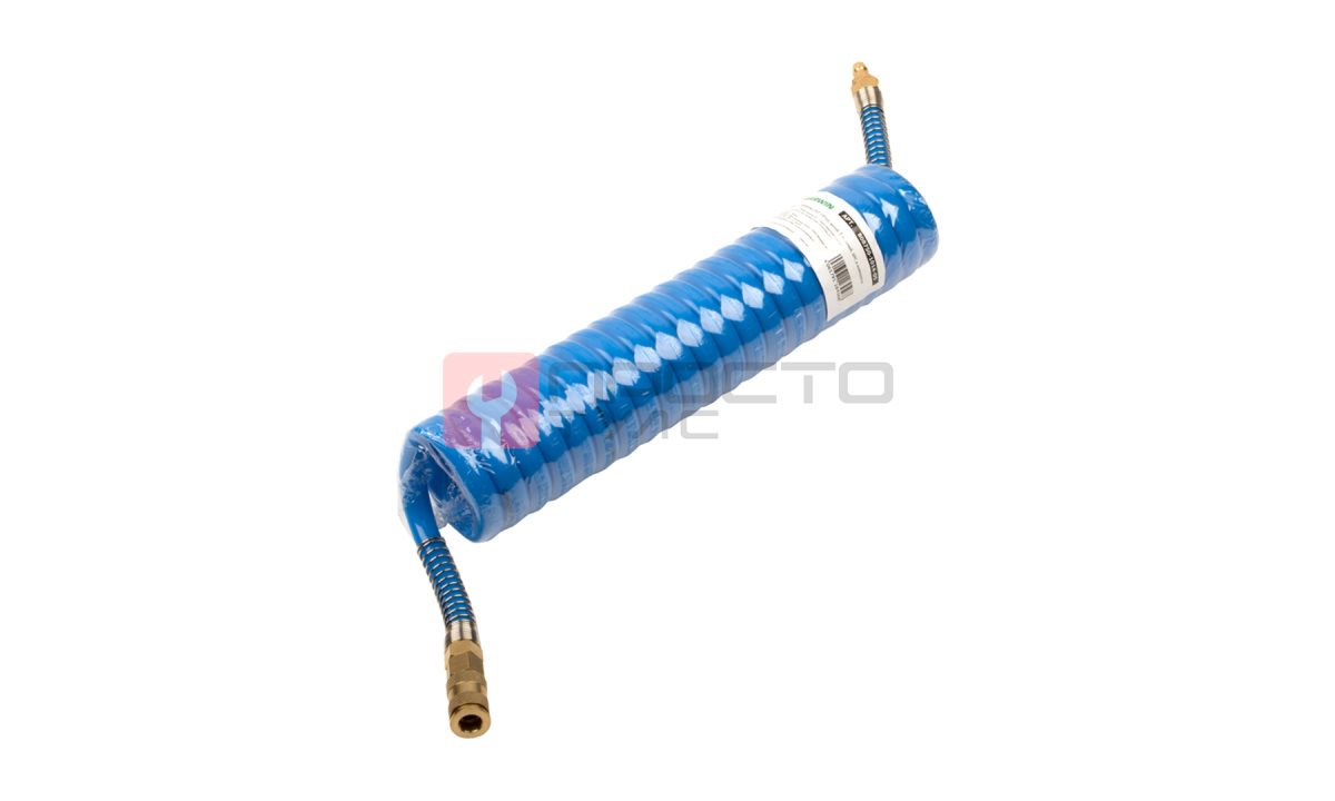  GARWIN PRO 808750-1014-05 Шланг полиуретан (PU) 14*10, витой, 5 м, синий, БРС в комплекте (1)