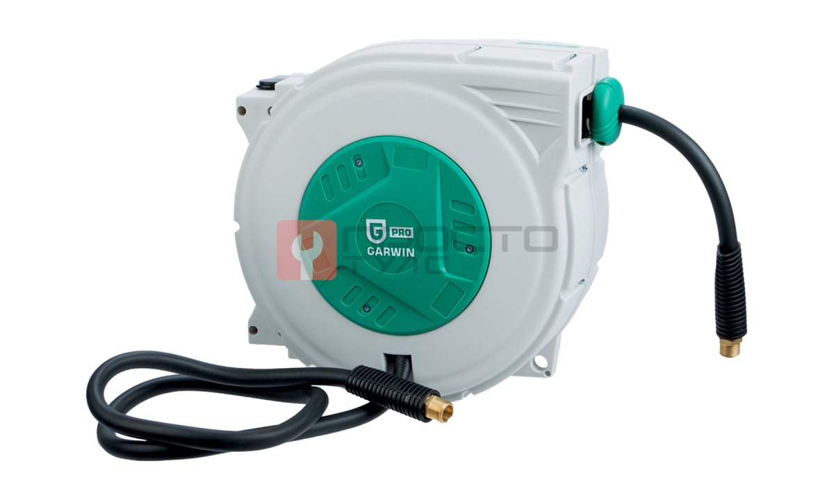  GARWIN PRO 808805-15-12 Катушка для раздачи воздуха (воды) ГП 12 мм, 15 м, пластиковая закрытая, 1/2