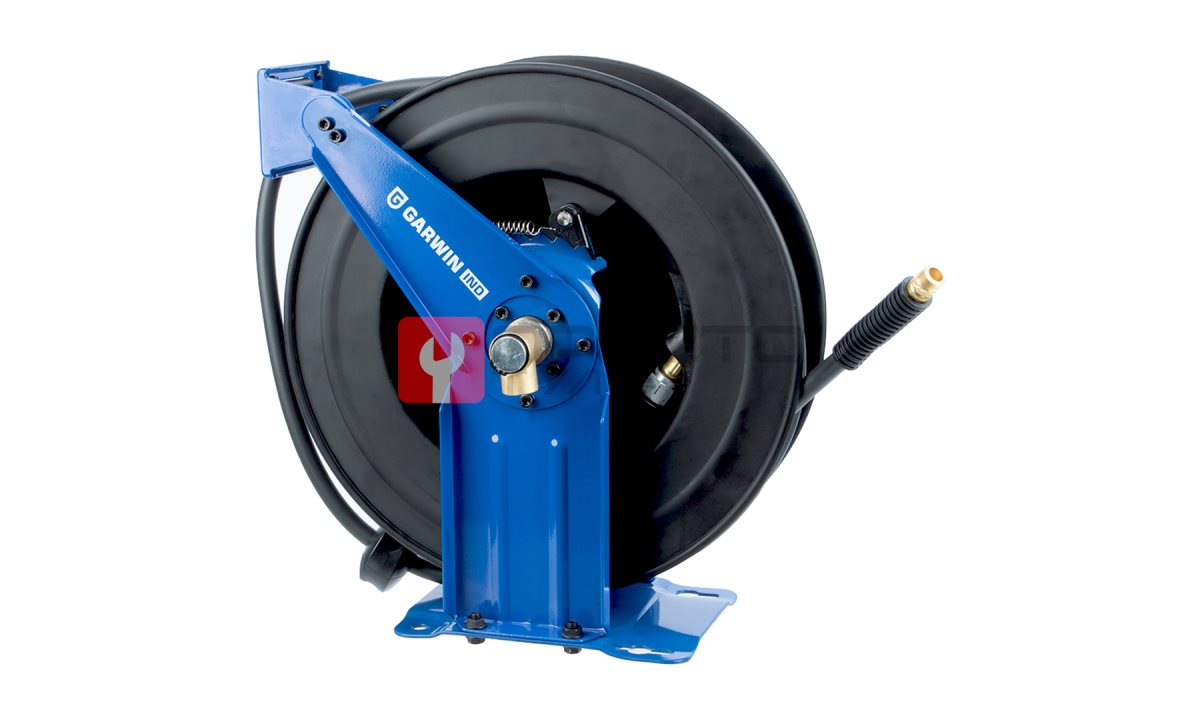  GARWIN INDUSTRIAL 808810-15-10 Катушка для раздачи воздуха (воды) ГП 10 мм, 15 м, стальная открытая, 3/8