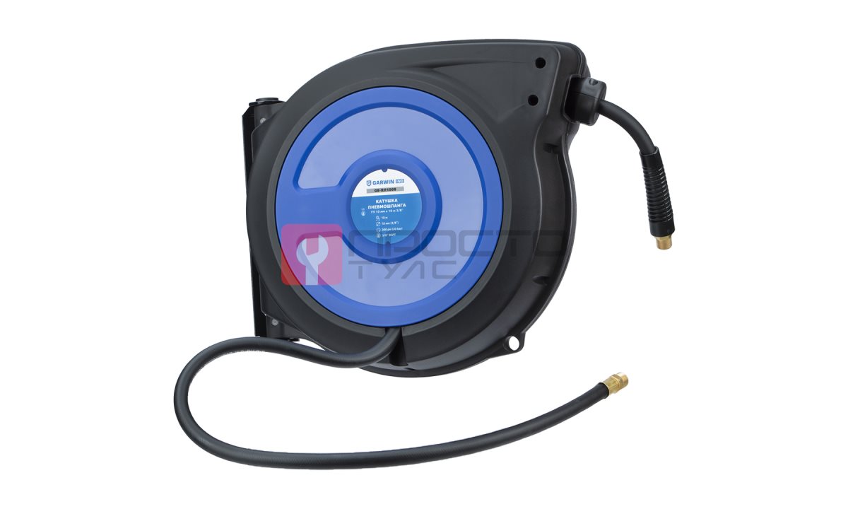  GARWIN INDUSTRIAL GE-RH1009 Катушка пневмошланга ГП 10 мм х 9м 1/4