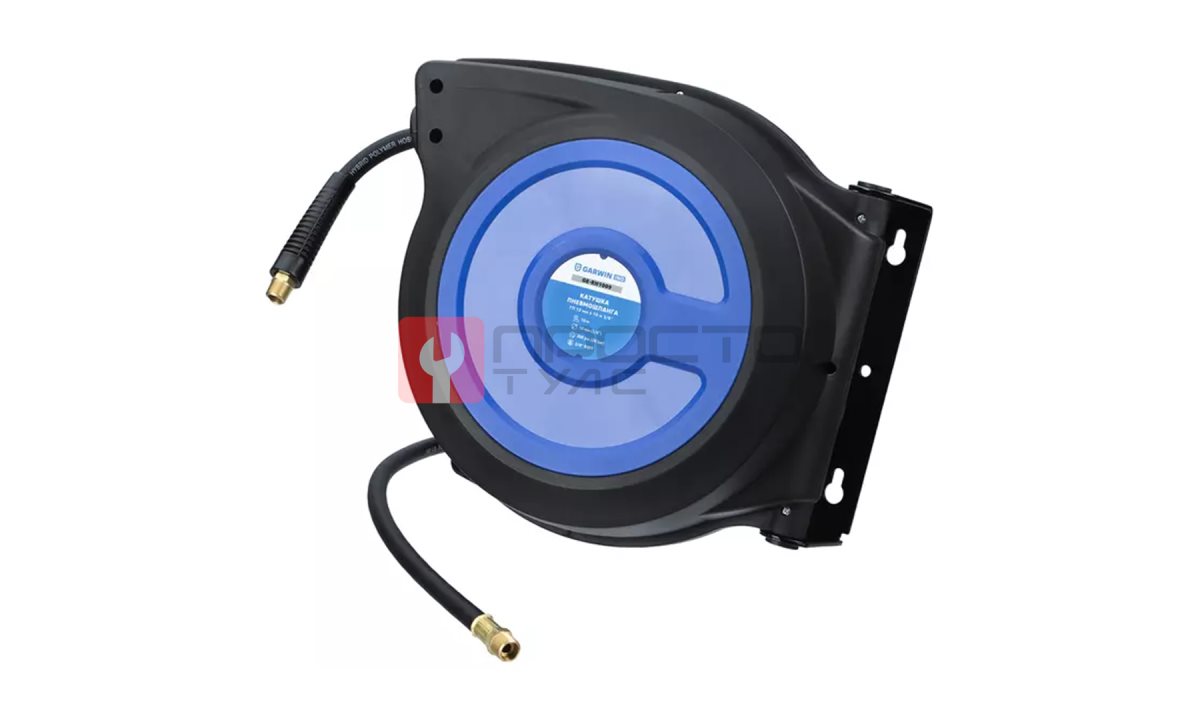  GARWIN INDUSTRIAL GE_RH1009 Катушка для раздачи воздуха (воды) ГП 10 мм, 10 м, пластиковая закрытая, 3/8