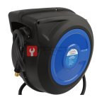  GARWIN INDUSTRIAL GE-RH1015 Катушка для раздачи воздуха (воды) ГП 10 мм, 15 м, пластиковая закрытая, 3/8