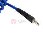 OPT-7808 Шланг пневматический спиральный с БРС, 8м, 8*12мм (4)