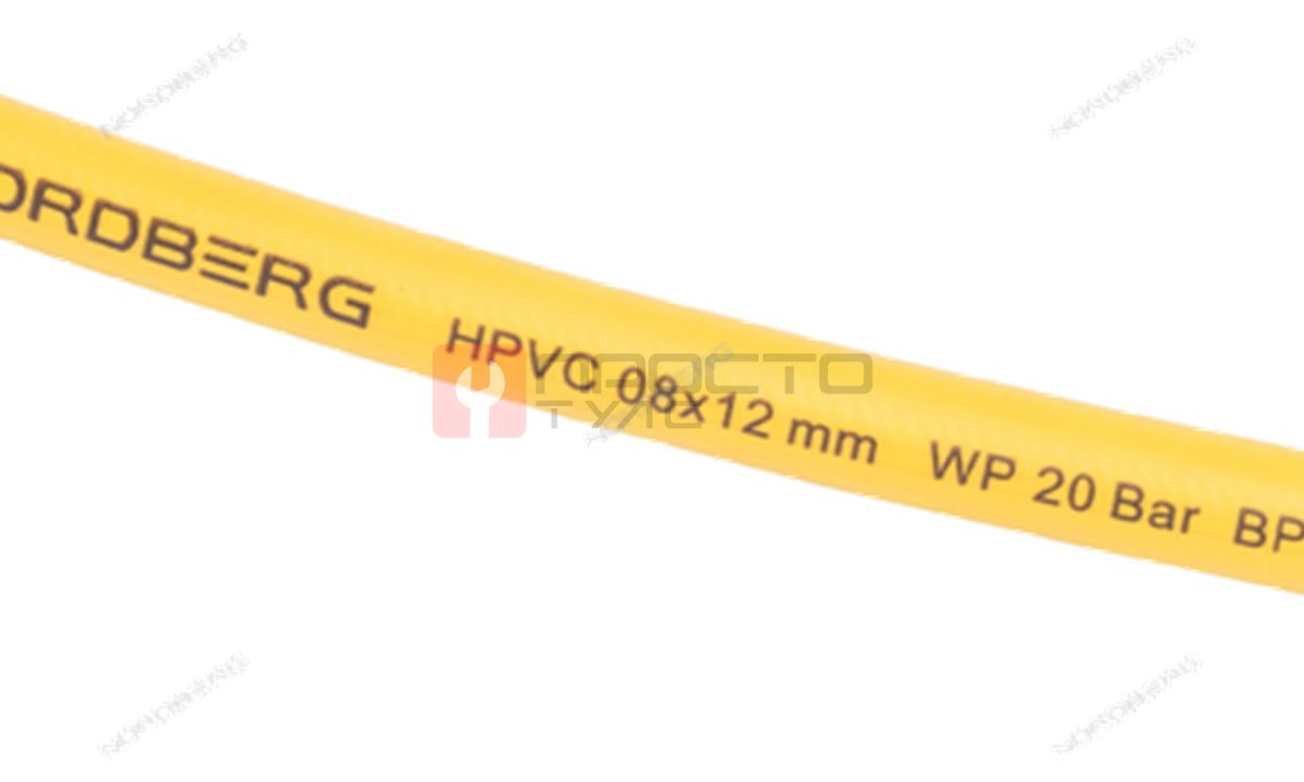  Пневматический шланг на самоскручивающейся катушке, 15 м NORDBERG HR0815HPVC (1)