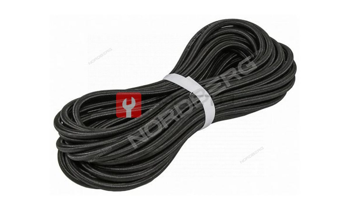  Шланг топливный резиновый в оплетке 3,2мм, 1м. NORDBERG H03207NBR-BR (0)