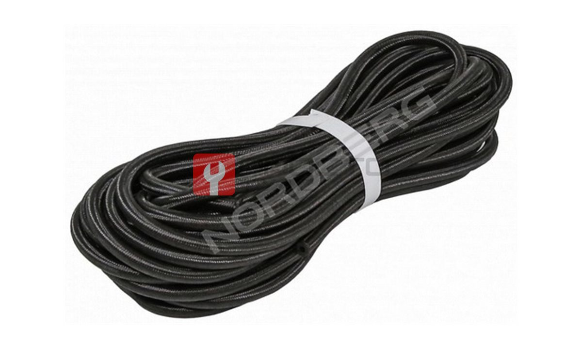  Шланг топливный резиновый в оплетке 4мм, 1м. NORDBERG H0409NBR-BR (1)