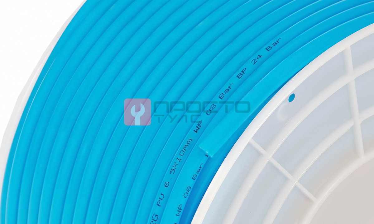  Шланг-трубка воздушный ПУ диам. 6,5х10 мм, 1 м NORDBERG HT06510PU (1)