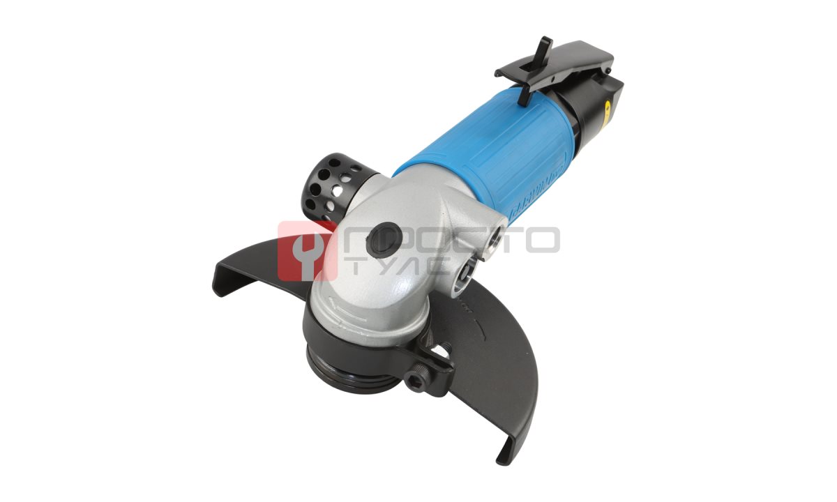  GARWIN INDUSTRIAL 803017-12-10 Пневматическая углошлифовальная машинка (УШМ) c рычажным включателем, 125 мм, 12000 об/мин., 1,2 л.с., промышленн (1)