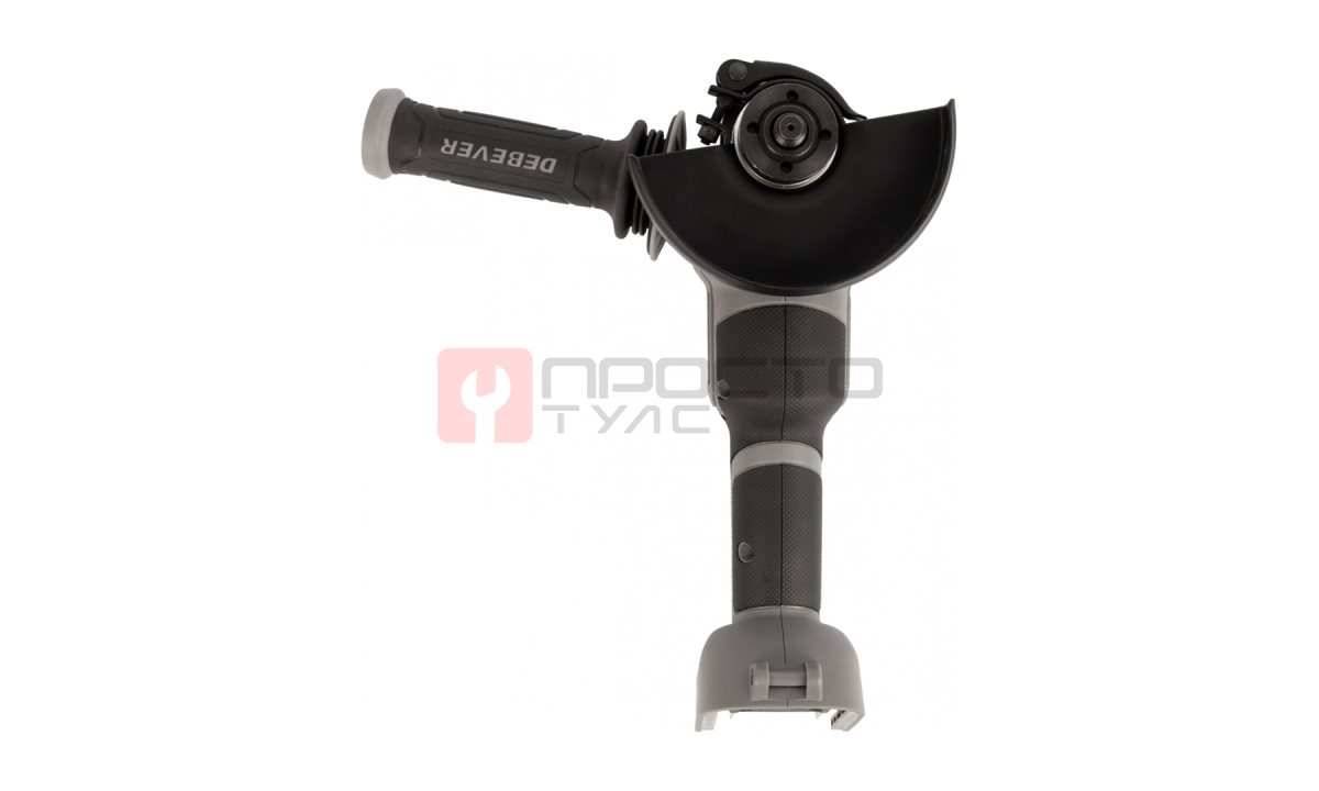  DBE-9322B Угловая шлифмашина аккумуляторная DeBever с бесщёточным двигателем, 125 мм, 20В (0)