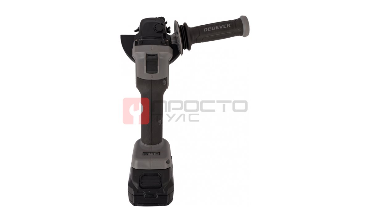  DBE-9322BKIT Угловая шлифмашина аккумуляторная DeBever с бесщёточным двигателем, 125 мм, 20В в наборе с аккумулятором и зарядным устройством (0)