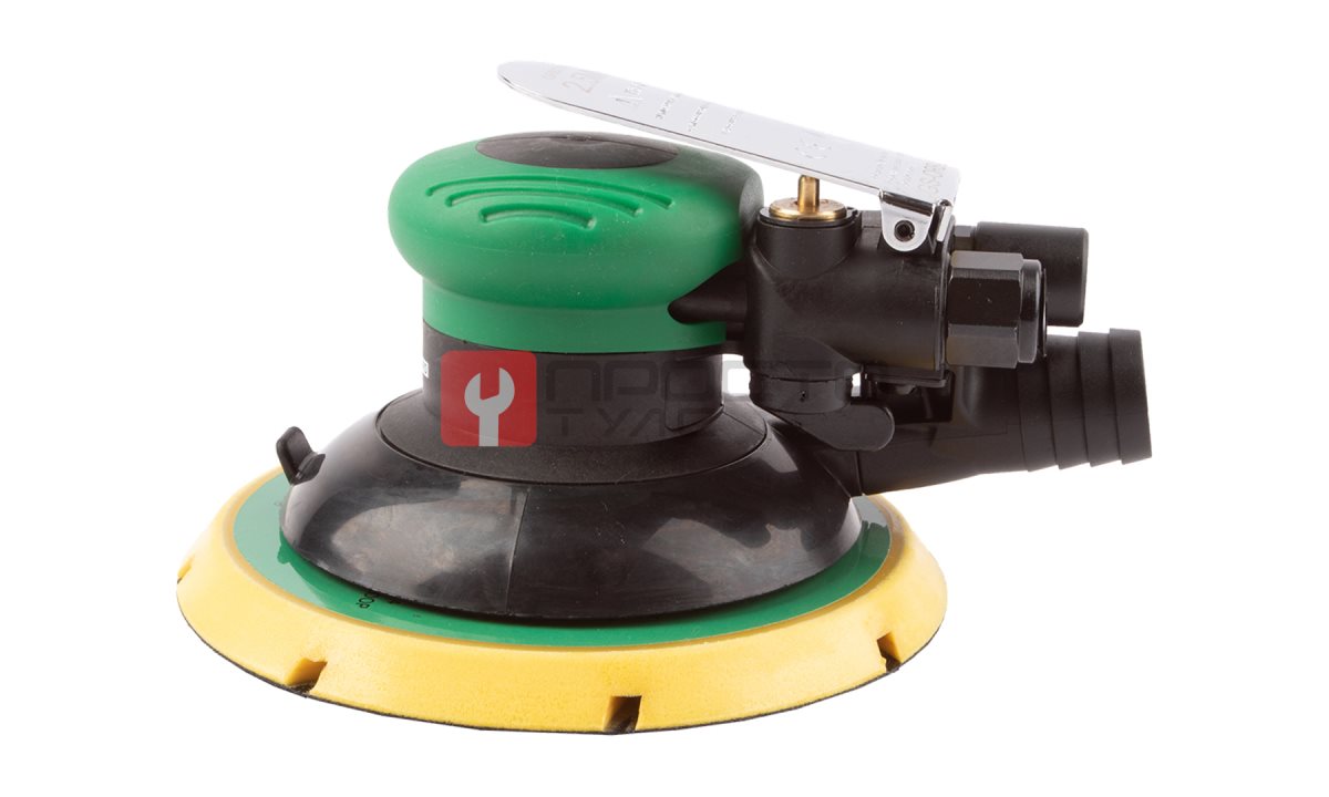  GARWIN PRO GS-ORB-2.5 Пневматическая, роторно-орбитальная шлифовальная машинка с пылеотводом, 150 мм, 15 отверстий, орбита 2.5 мм (0)