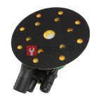  GARWIN PRO GS-ORB-5 Пневматическая, роторно-орбитальная шлифовальная машинка с пылеотводом, 150 мм, 15 отверстий, орбита 5 мм (6)