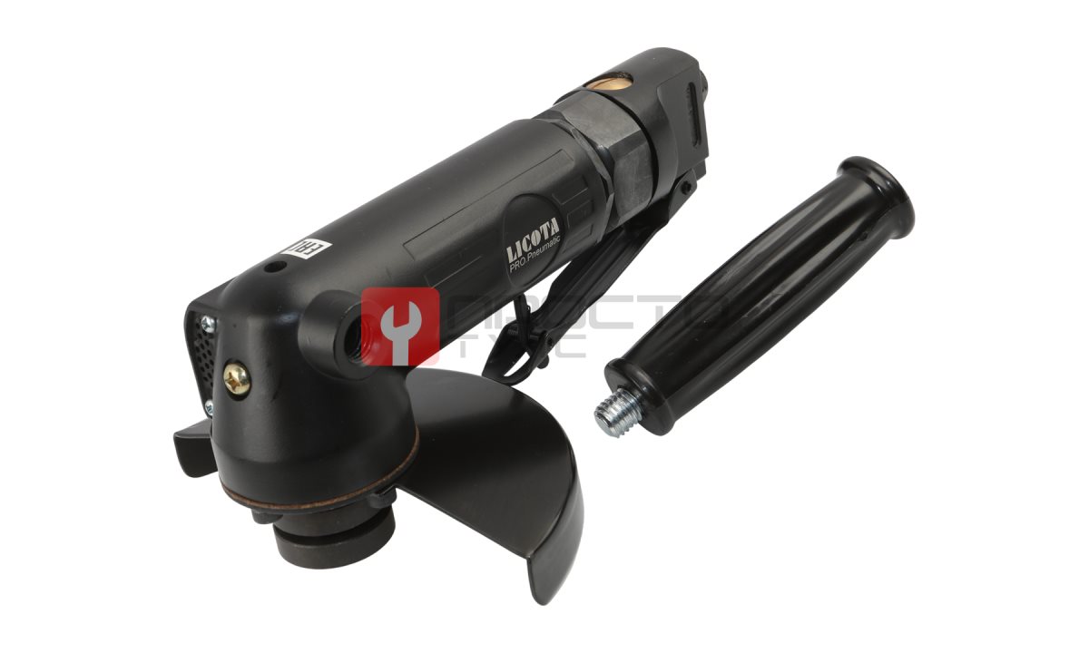  Licota PAG-30013HP Пневматическая углошлифовальная машинка (УШМ) 125 мм, 11000 об/мин, под диск от 1 мм М10х1,5мм (1)