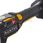  RUNTEC RT-AG1600 Шлифмашина угловая аккумуляторная RUNTEC PRO 125 мм, 20В, 2*6Ач, 1600Вт (4)