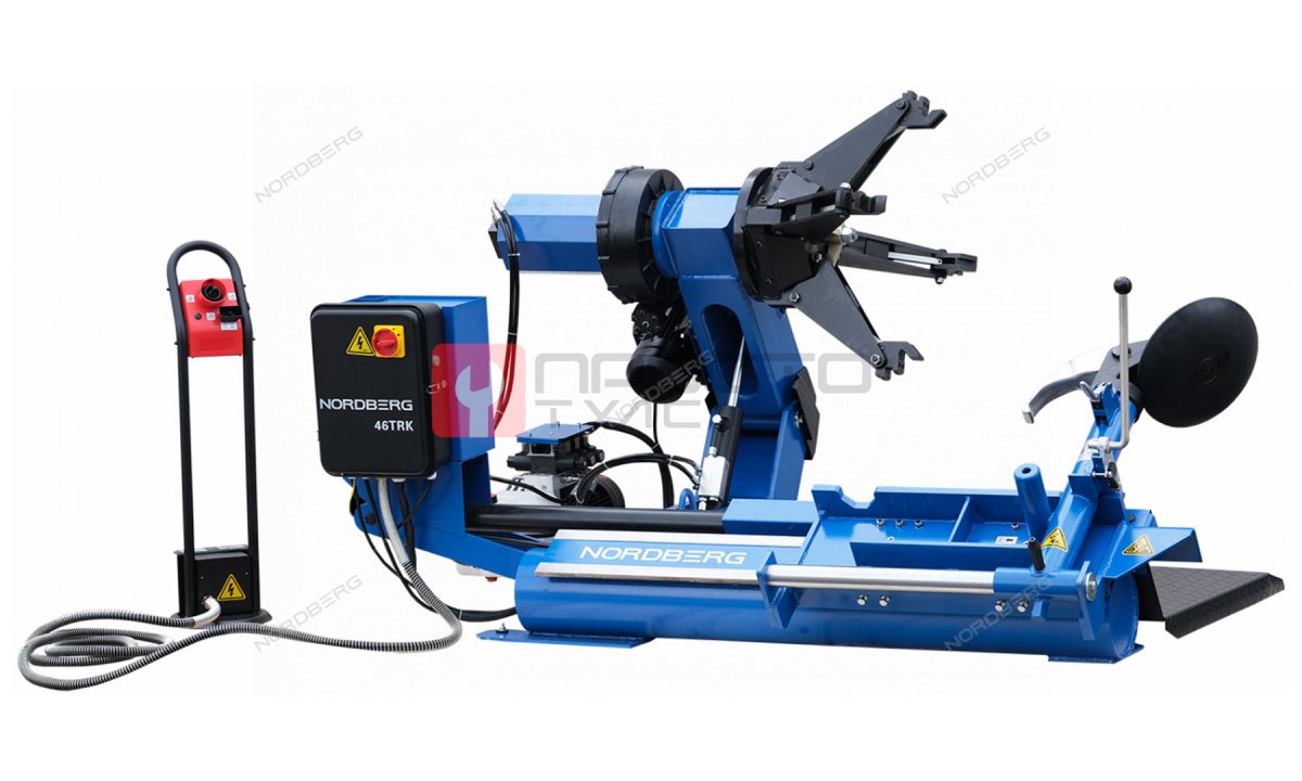  Станок шиномонтажный 380V для грузовых машин, зажимы 14-26