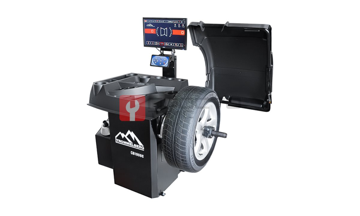  Станок балансировочный CB1990C с автовводом вылета, диаметра и ширины (колеса до 70 кг) (0)