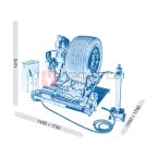  Грузовой шиномонтажный стенд Giuliano S557 (3)