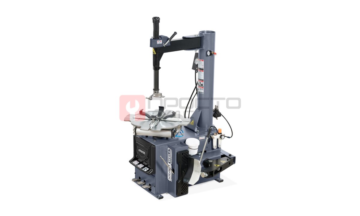 KraftWell KRW25 Шиномонтажный станок полуавтомат 10-26