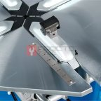  Станок шиномонтажный 220V п/автомат, односкоростн, подкачка педалью, зажимы 13-26