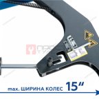  Станок шиномонтажный 380V автомат, 2х скоростн, зажимы 16-30