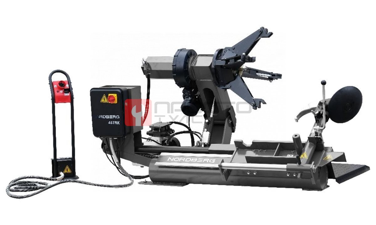  Станок шиномонтажный 380V для грузовых машин, зажимы 14-26