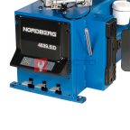  Станок шиномонтажный 220V п/автомат, односкоростн, стол с накладками, синий NORDBERG 4639,5ID(B) 220 (5)