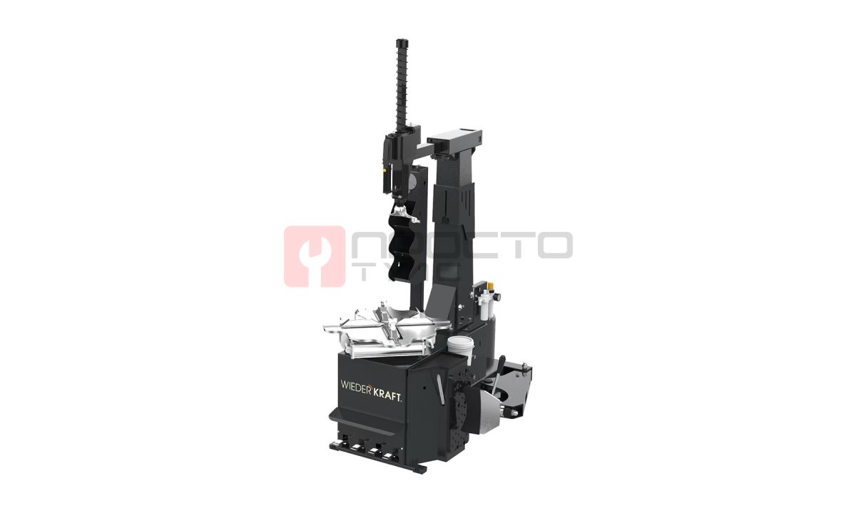  WDK-705638 Автоматический шиномонтажный станок с взрывной накачкой колес, 380V, двухскоростной, захват до 28