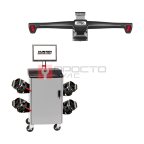 Стенд сход-развал 3D, 4-x камерный, настенное крепление камер, QuickGrip, HUNTER WA510E/HE421WM3BLKE фото