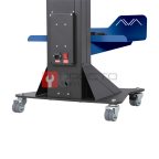  Стенд сход-развал 3D настенный, без колонны NORDBERG C802-C_синий (9)