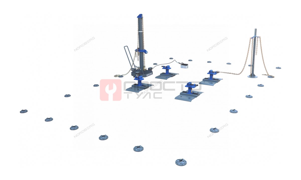  Стапель напольный без платформы NORDBERG BAS14E (0)