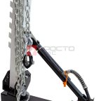  WDK-80700 Стапель кузовной, подкатной. Для мелкого и среднего кузовного ремонта легковых автомобилей. Усилие выправки до 10 тонн. Вес 200кг (5)
