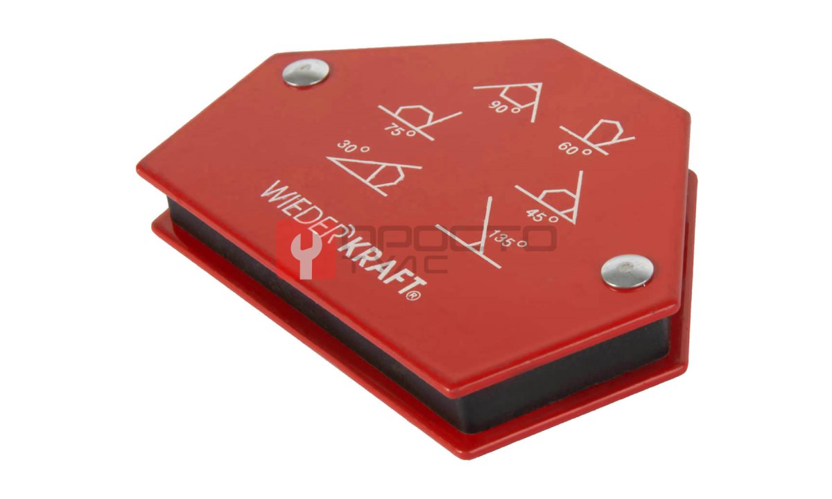  WDK-65025 Сварочный магнит, углы 30°, 45°, 60°, 75°, 90°, 135°, усилие 25 Lbs (1)