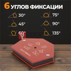  WDK-65950 Сварочный магнит, углы 30, 45, 60, 70, 90, 135, усилие 50Lbs (3)