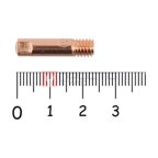  WDK-C008 Наконечник токопроводящий 20 шт для горелок MIG MAG М6х25х0,8мм мни (1)